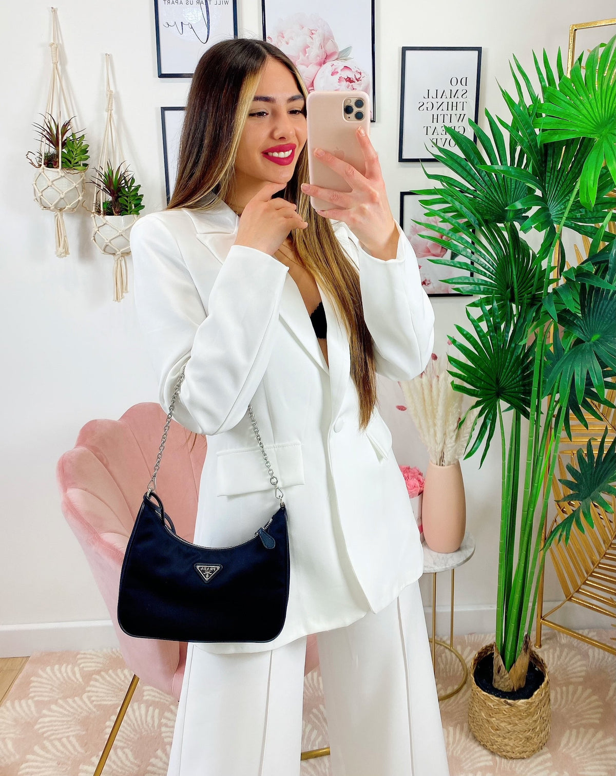 Completo Giacca e Pantalone a Zampa Bianco
