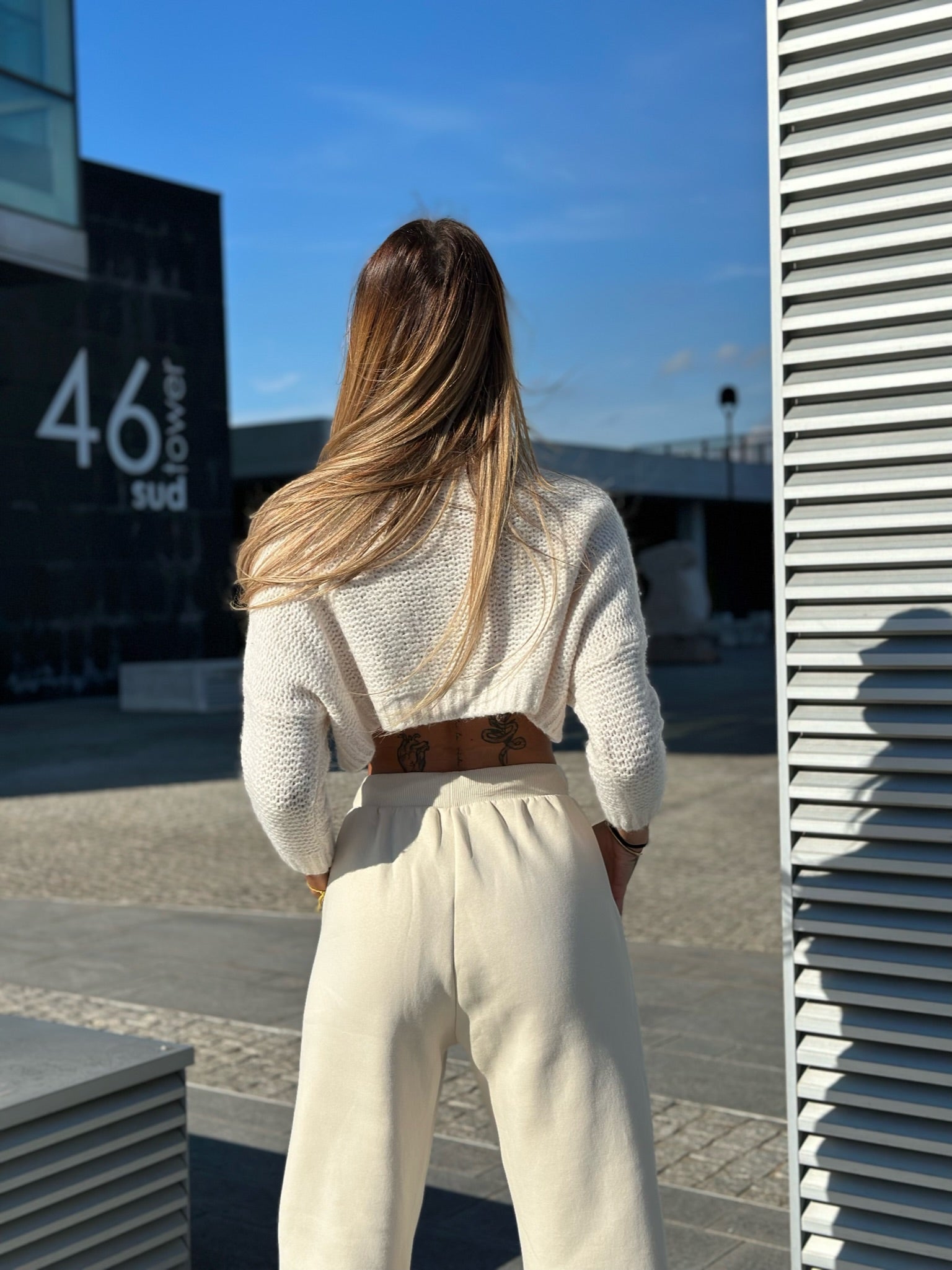 Pantatuta felpata beige