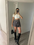 Gonna a balze a pois nera