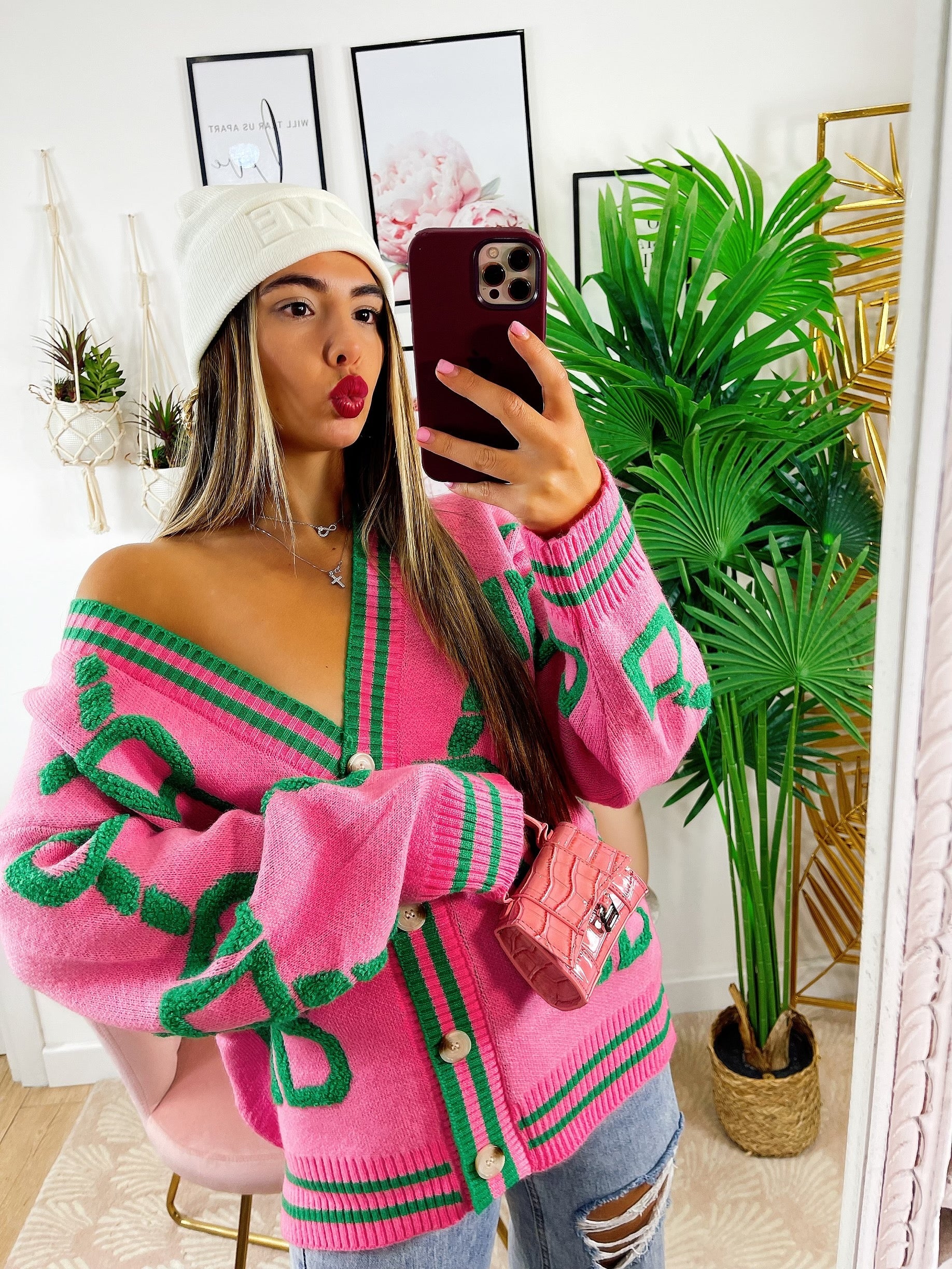 Cardigan influencer Top quality