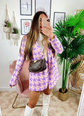 Completo giacca e Short pied de poule Lilla