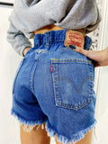 Short Levi’s Vintage bagno medio senza strappi