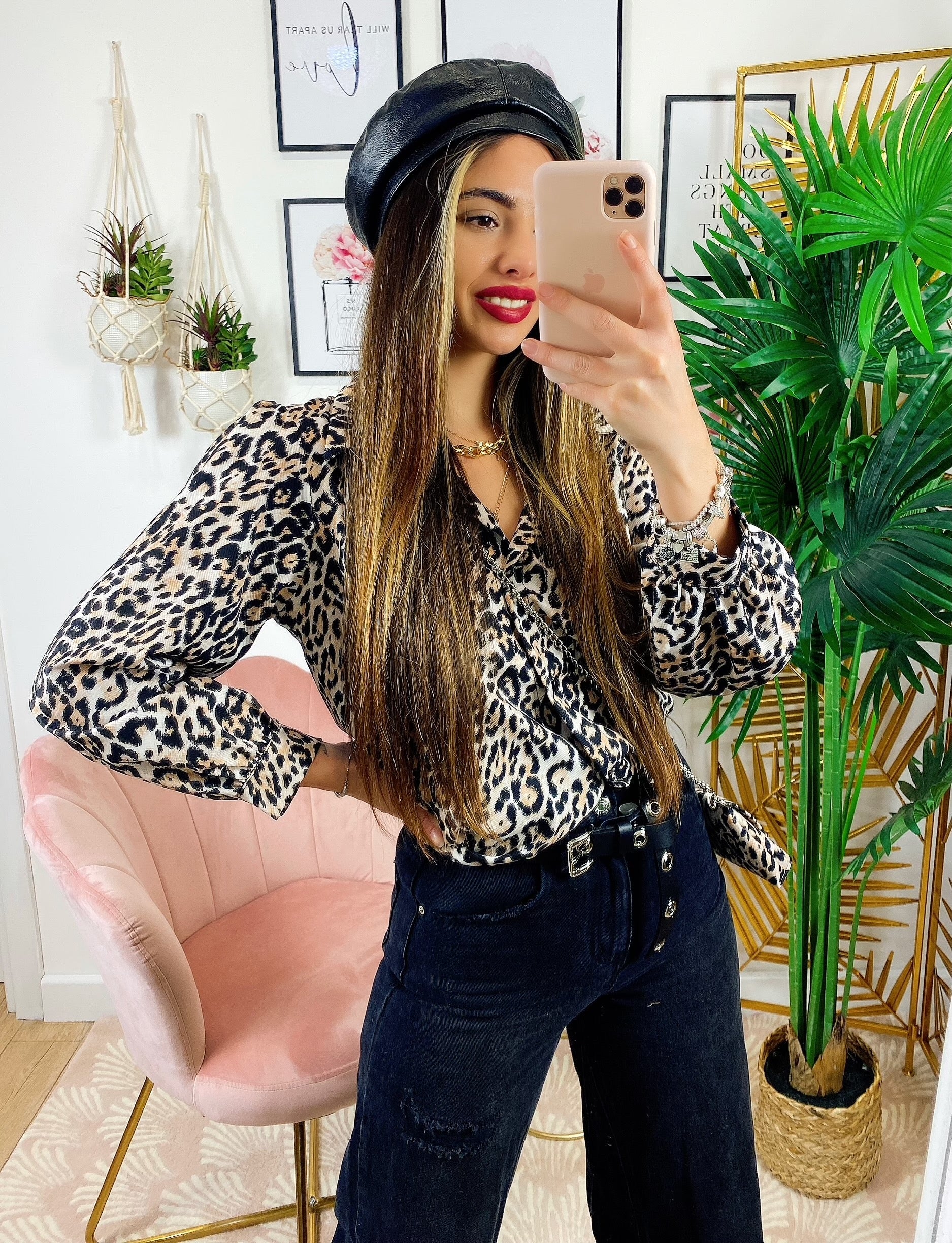 Camicia Maculata con borsetta