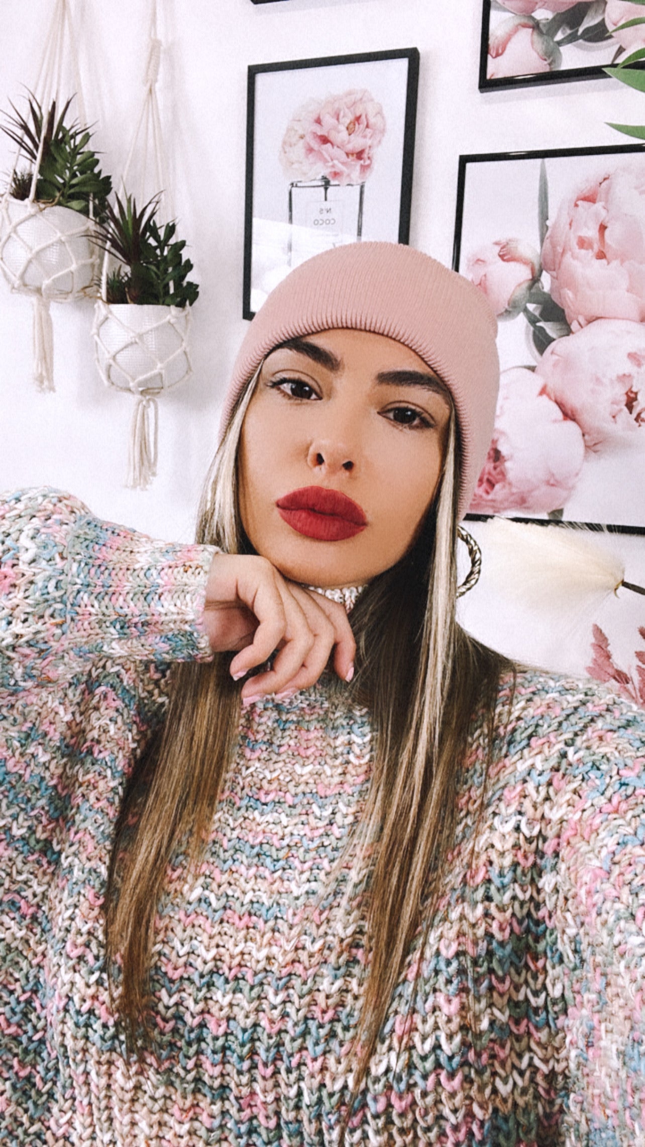 Cappello rosa