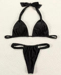 Bikini black con nodi