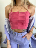 Completo giacca e pantalone lilla