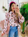 Camicia Rosa con Stelle e borsetta inclusa