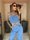 Completo top e jeans