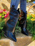 Stivaletto basso con tacco