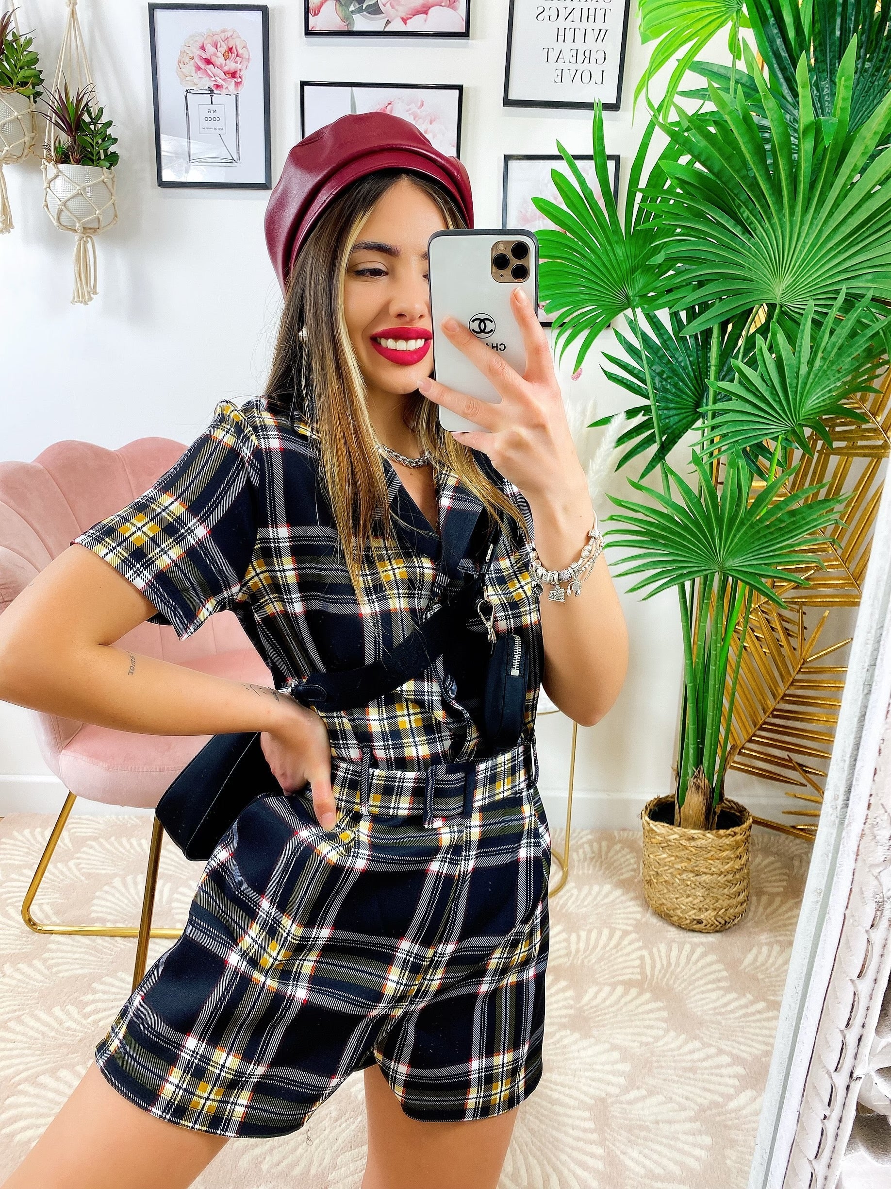 Tutina Check Nera