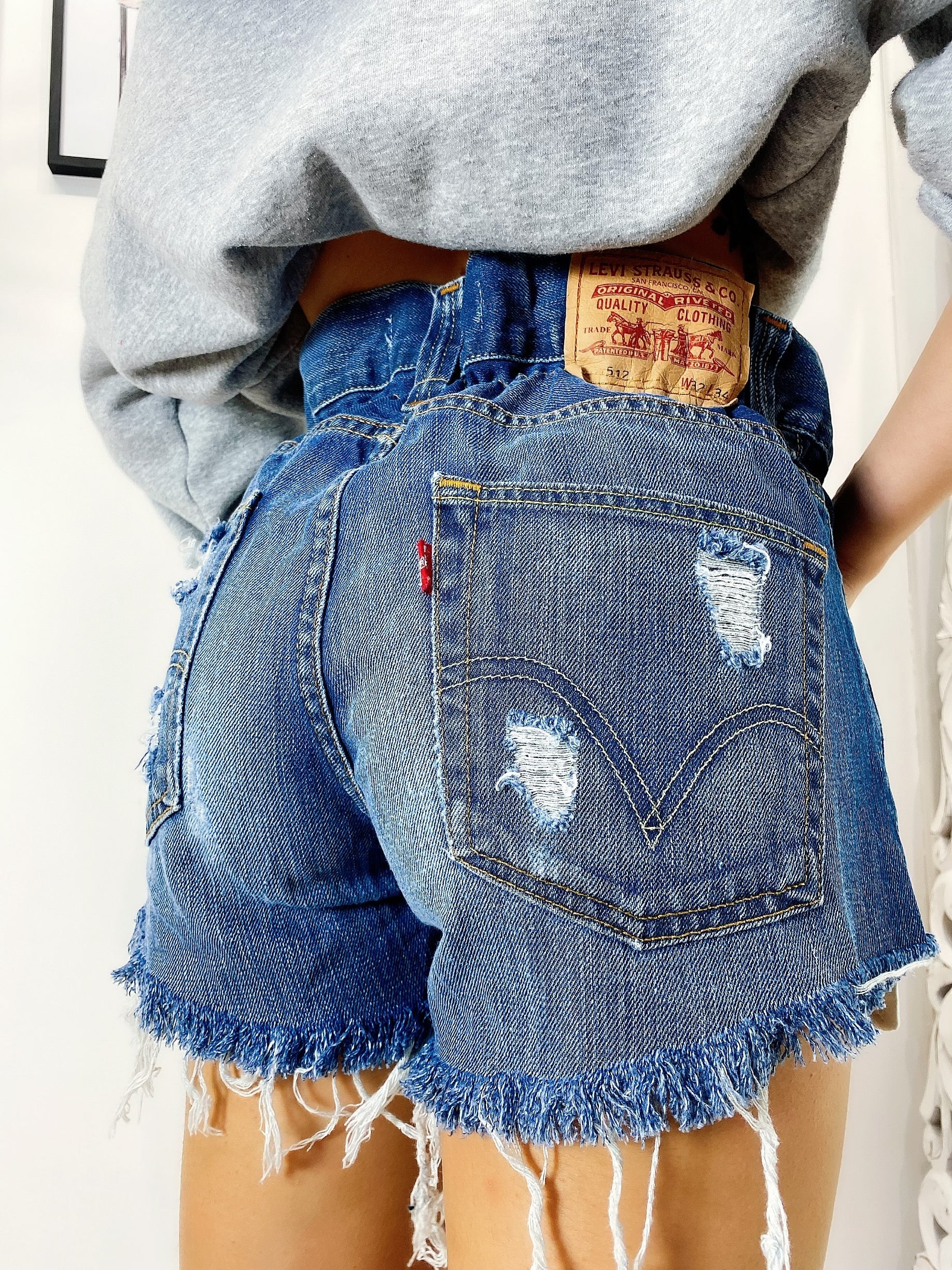 Levi’s Vintage bagno scuro semplice