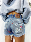 Short Levi’s Vintage con stampa Paperina bagno medio/chiaro