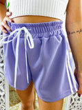 Short sportivo con righe