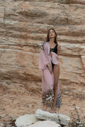 Kimono animalier rosa