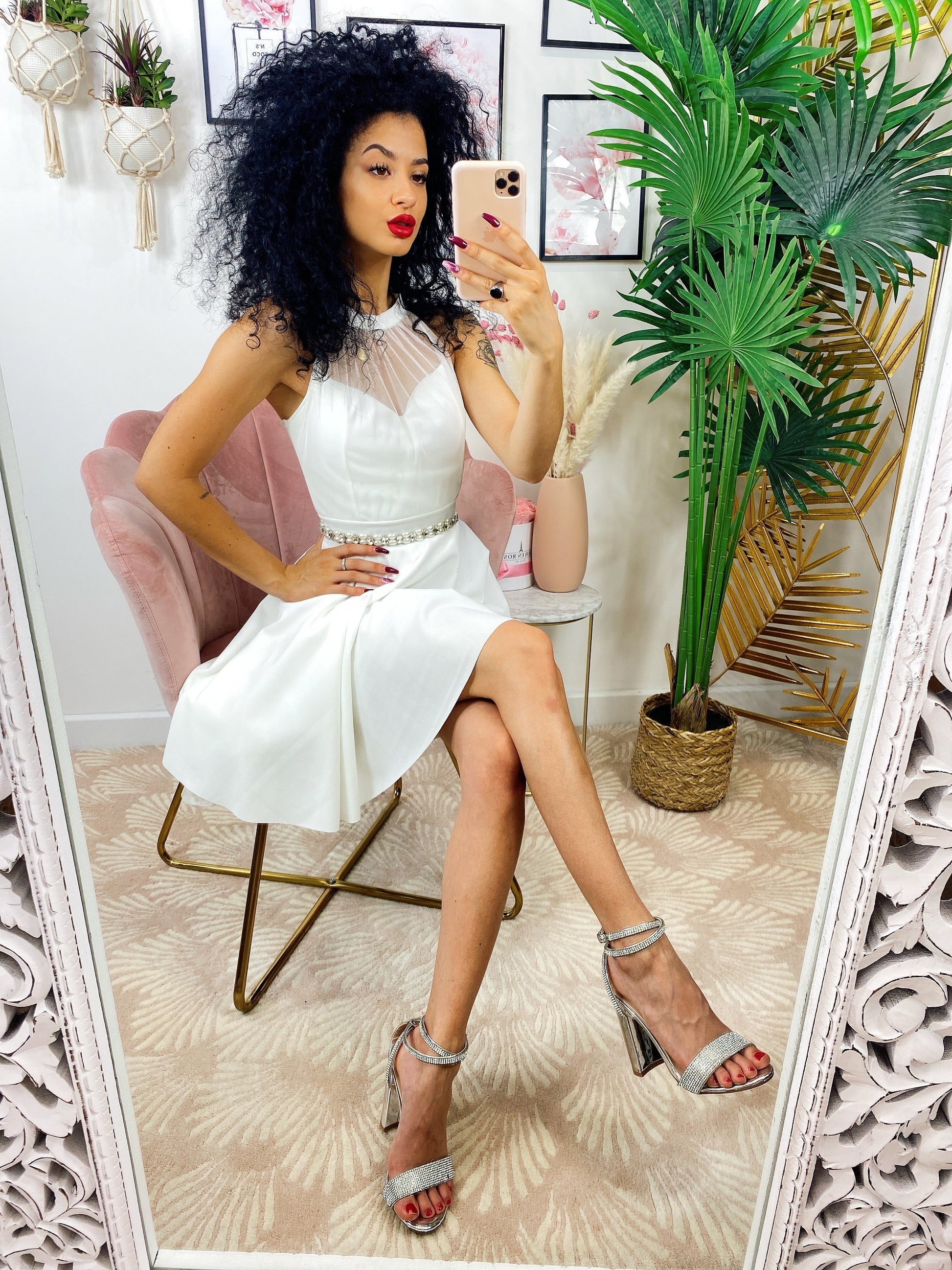 Abito principessa Summer Bianco
