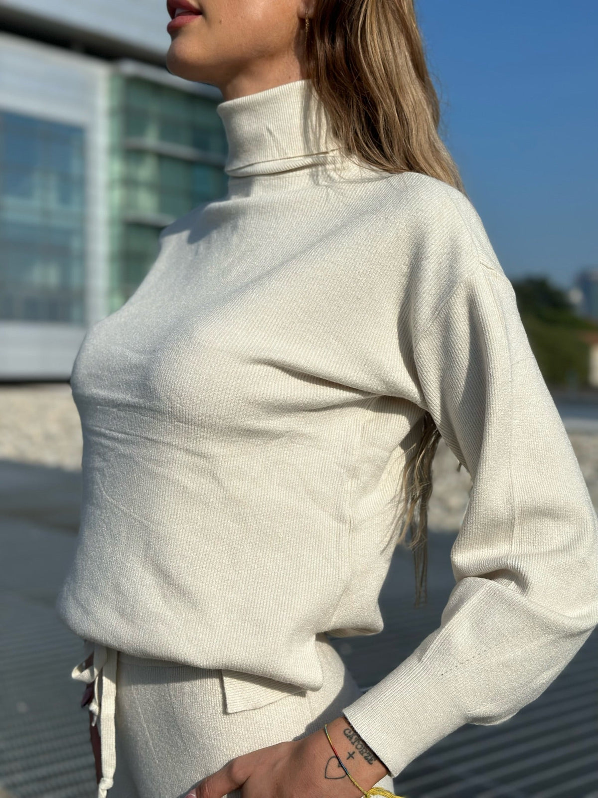 Completo Maglia e pantalone quality beige