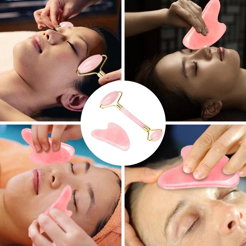 Rullo per massaggi facciali più scatola