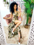 Dress Afrodite stampa etnica