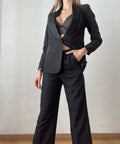 Completo giacca e pantalone nero
