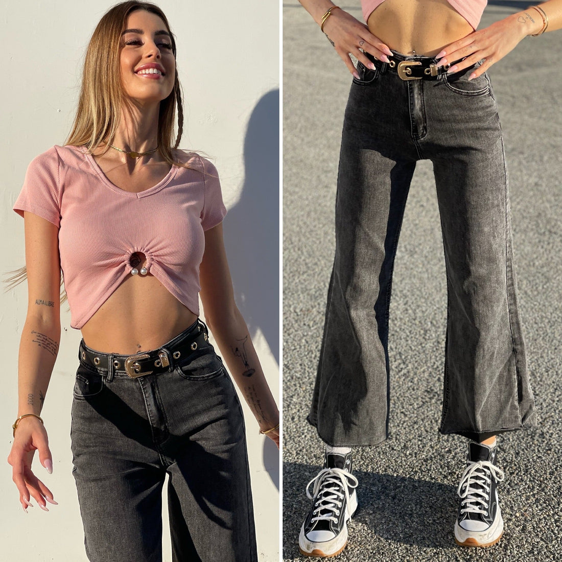 Jeans basico gamba morbida