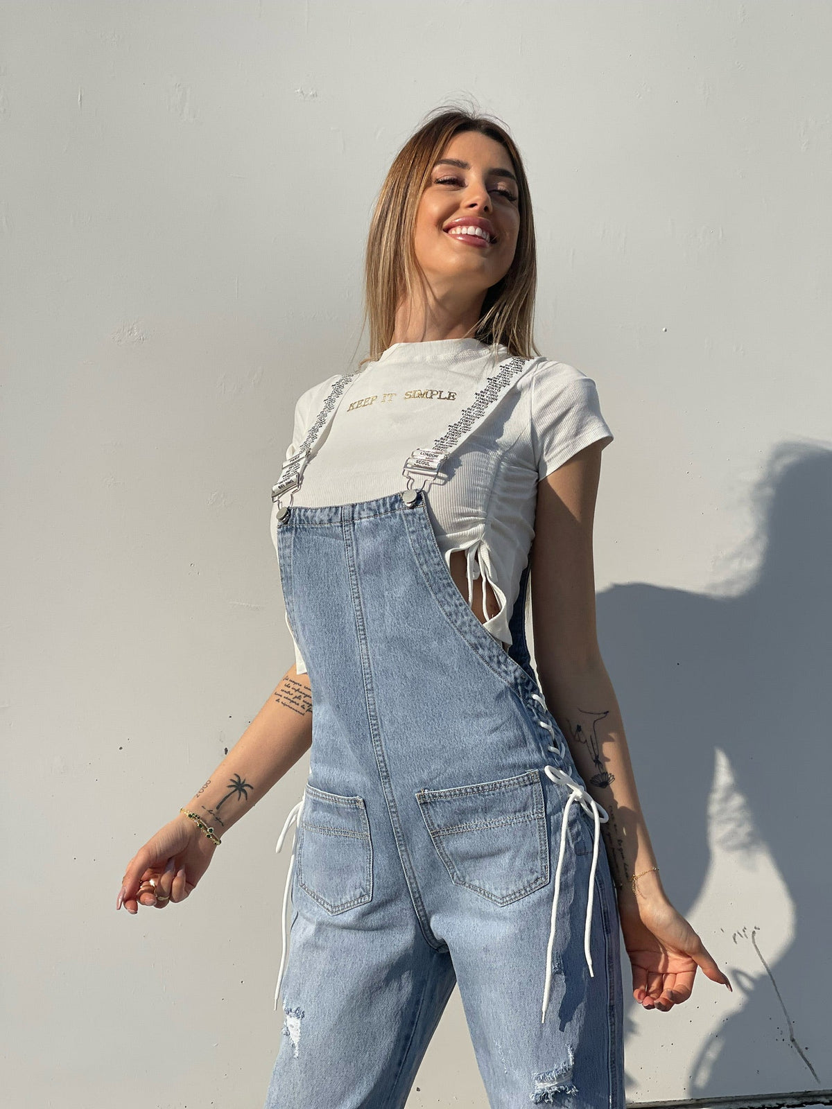 Salopette in jeans