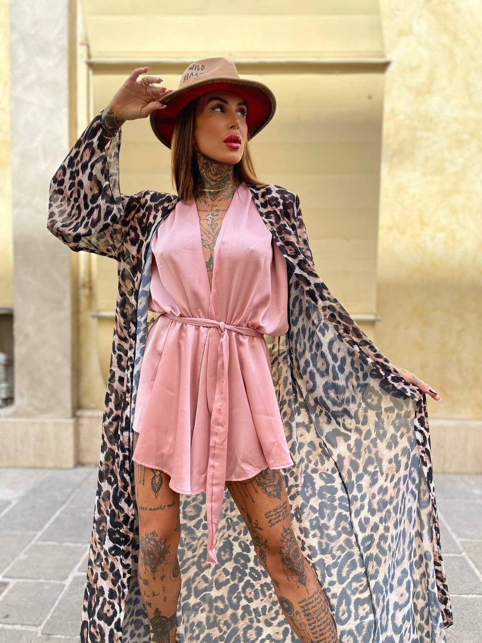 Kimono animalier