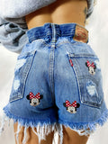 Short Levi’s Vintage con stampa topolina