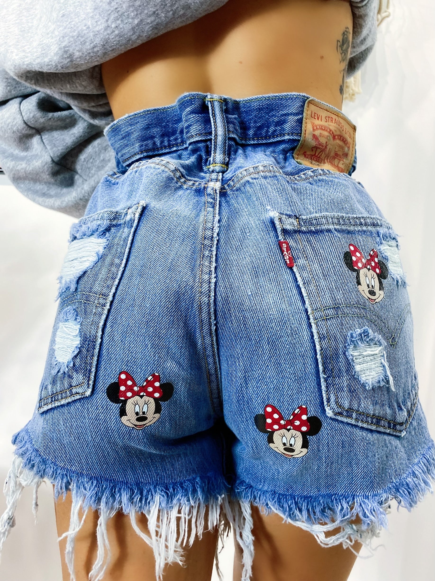 Short Levi’s Vintage con stampa topolina