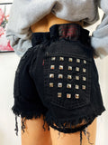Short Levi’s Vintage con Borchie Nero
