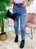 Jeans con strappi manfit