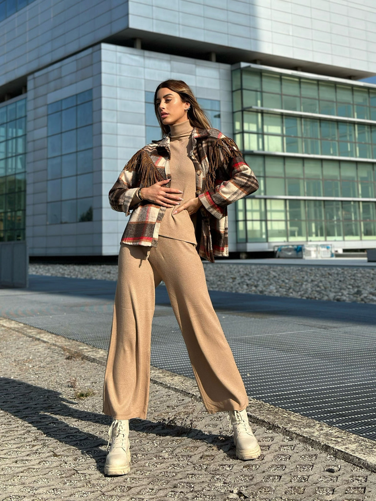 Completo Maglia e pantalone quality Camel