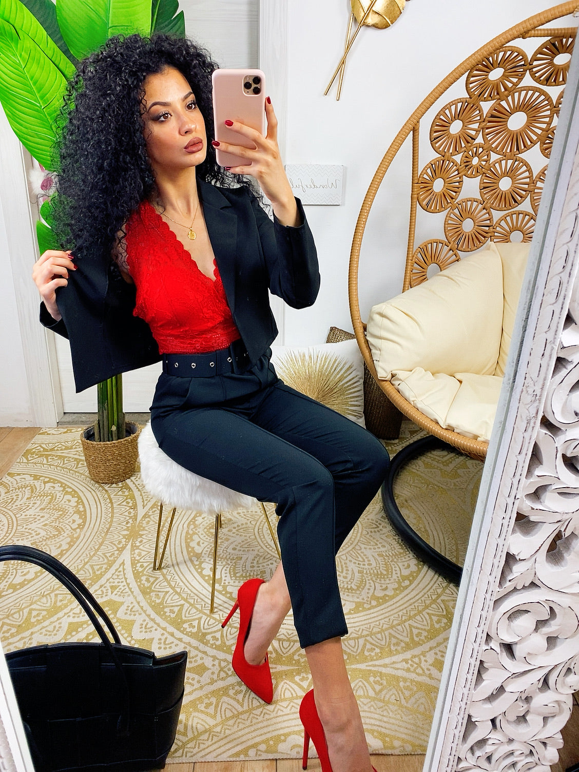 Completo pantalone e giacca corta