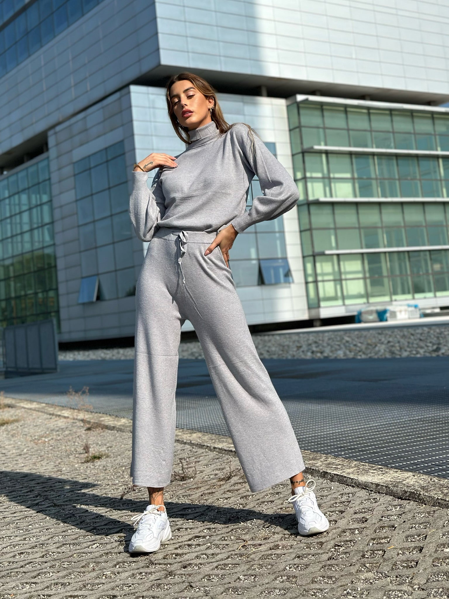 Completo Maglia e pantalone quality grigio