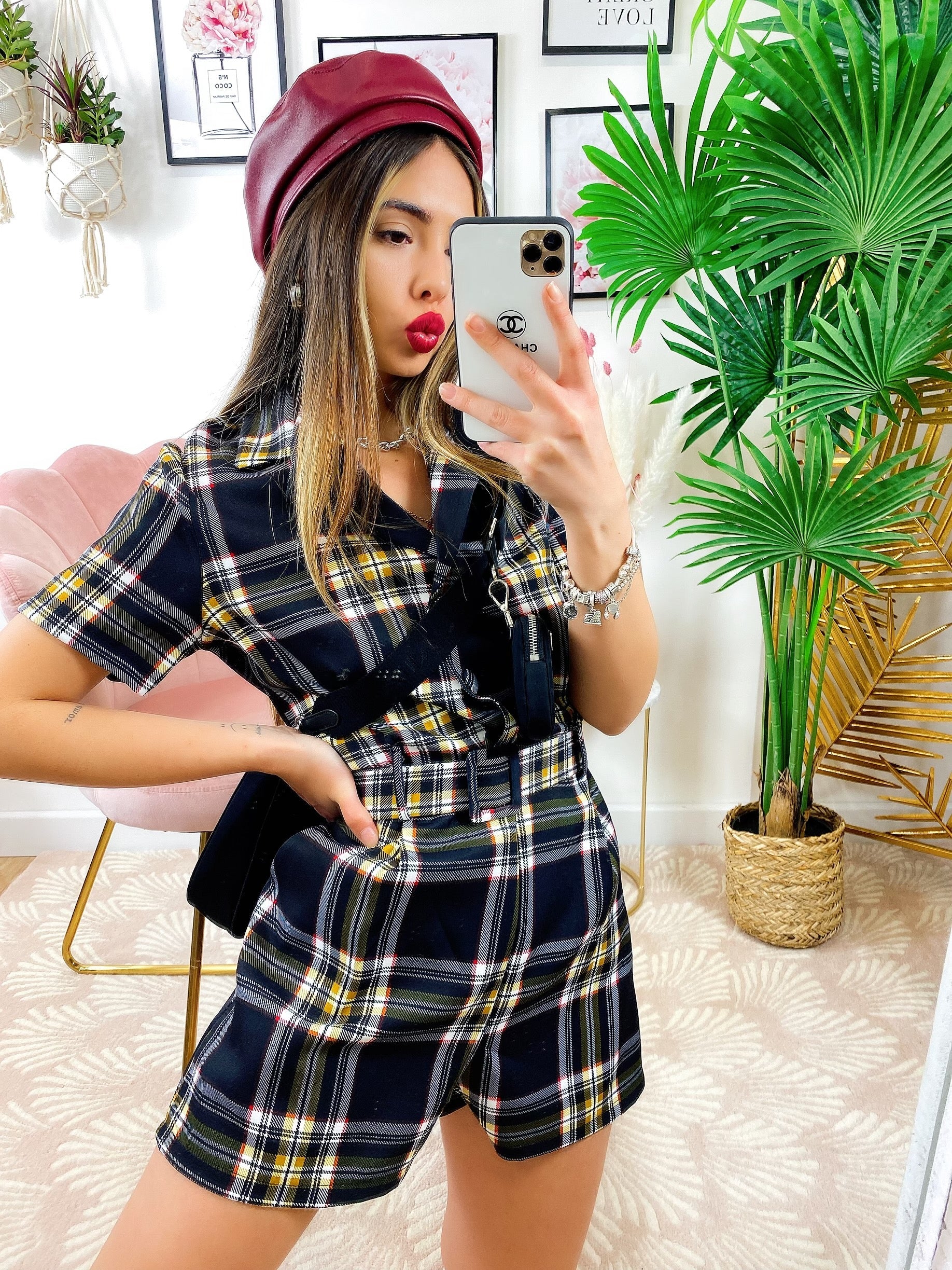 Tutina Check Nera