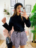 Short maculato lilla