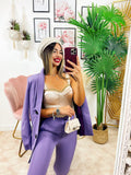 Body beige con catena