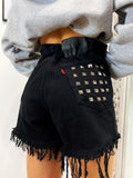 Short Levi’s Vintage con Borchie Nero