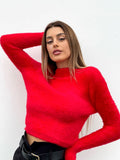 Maglioncino morbidissimo rosso