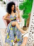 Dress Lungo con maxi spacco Lemon