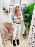 Maglioncino a righe Multicolor