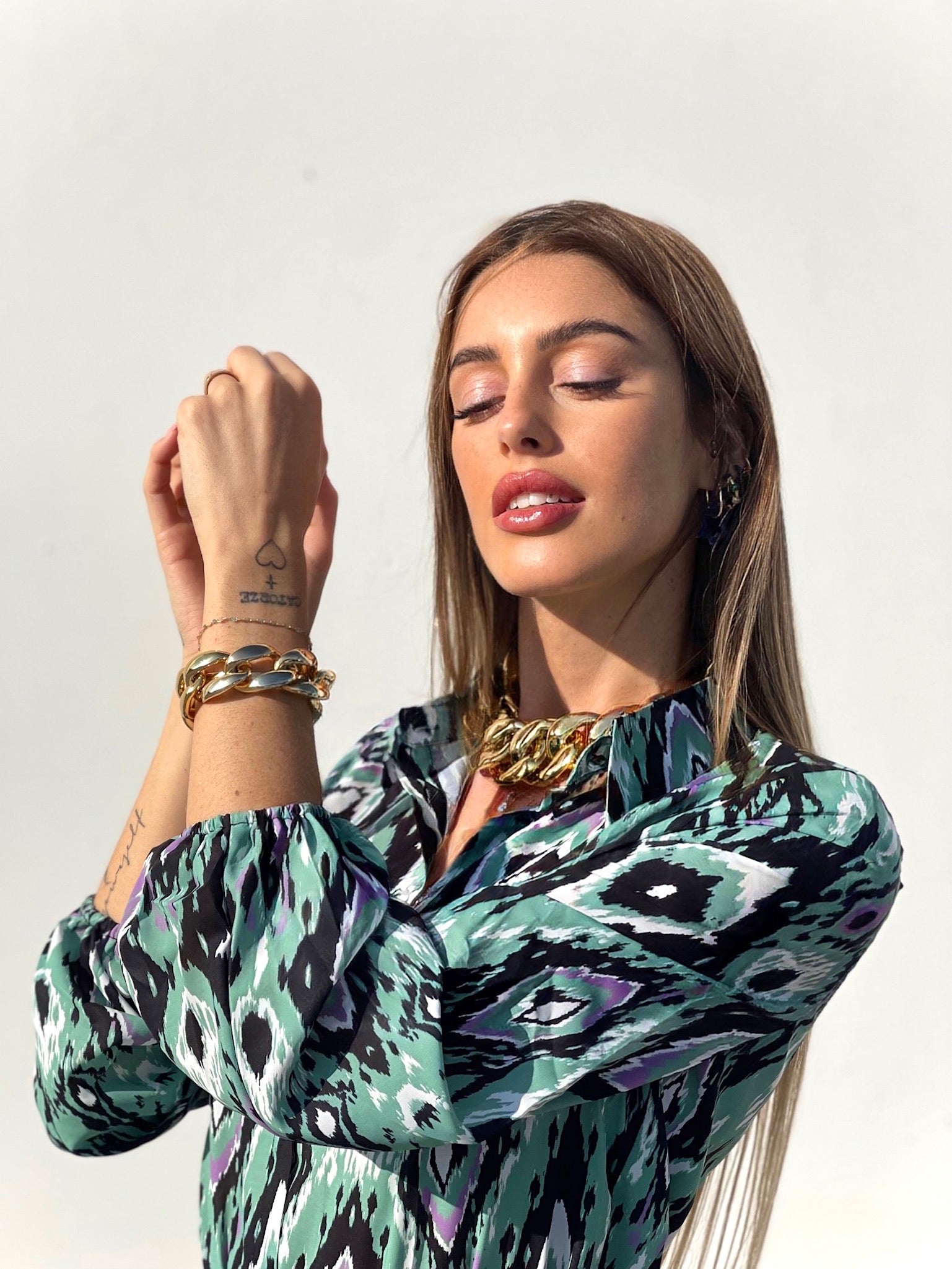 Collana catena gold