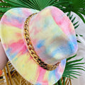Cappello Unicorno giallo rosa