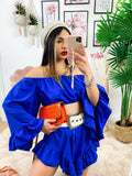 Completo due pezzi Blu