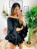 Completo due pezzi Nero