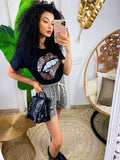 Completo sportivo maglia e short maculato