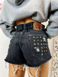 Short Levi’s Vintage con Borchie Grigio