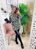 Maxi maglione morbidissimo con cuori Grigio