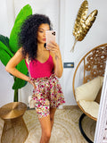 Body/costume glitter schiena aperta