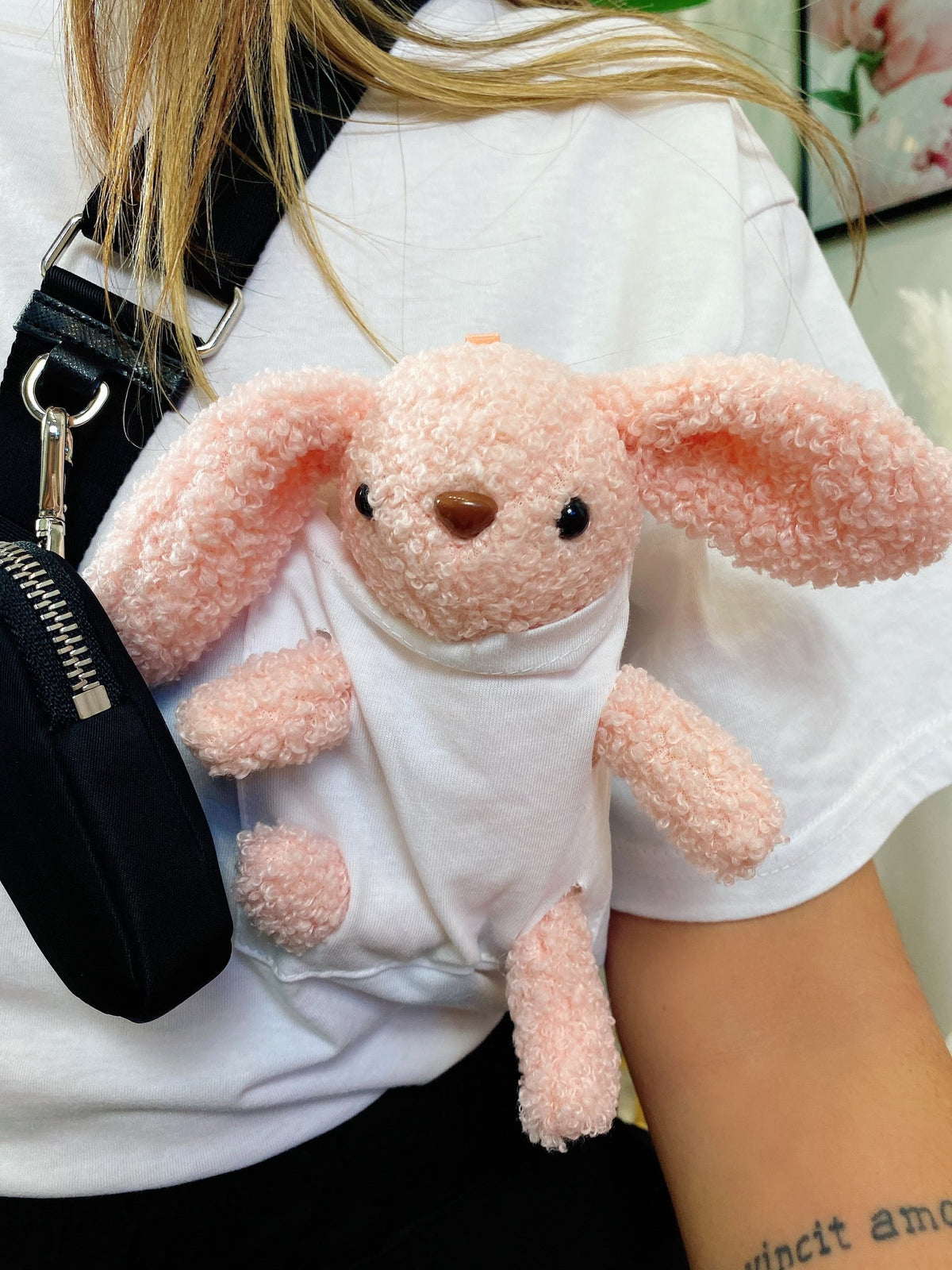 T-shirt Con peluche