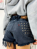 Levi’s Vintage grigio scuro con borchie